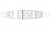 Yacht REGINA - Cabin Layout